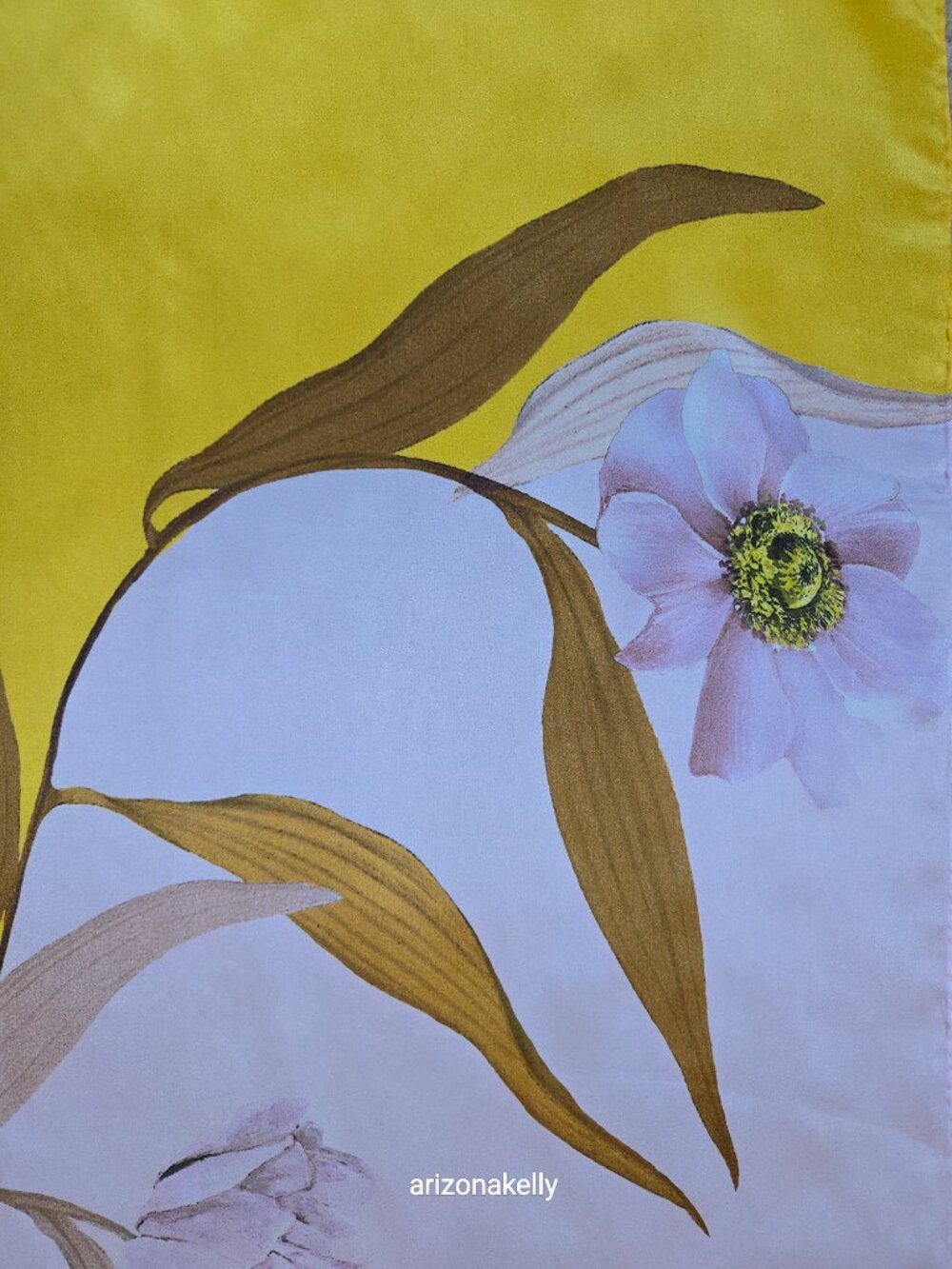 NWOT Ted Baker Silk Long Caitiee Cabana Scarf Hand Rolled Oblong Floral - Picture 5 of 12